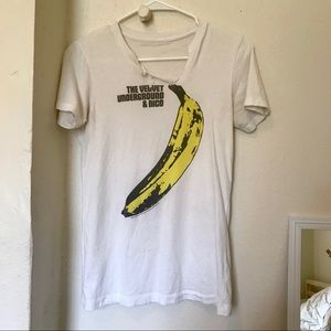 Urban Outfitters Thrashed Velvet Underground Tee
